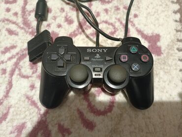 PS2 & PS1 (Sony PlayStation 2 & 1): PlayStation 2 pultu PlayStation 2 joystick (pult) Originaldır. İdeal