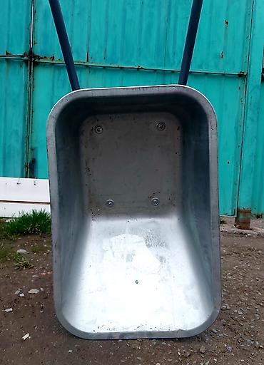 Садово-строительные тачки и тележки: Садово-строительная тачка и тележка, Стальная, Одноколесная, Новый, В розницу — 11