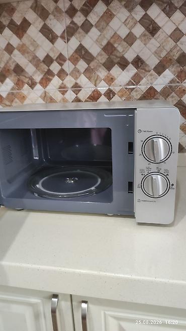 Mikrodalğalı sobalar: Mikrodalğalı soba Eurolux, Ayrıca dayanan, Mikrodalğalar ilə, rəng - Gümüşü, Yeni — 7