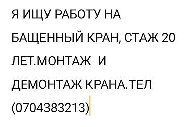 автокран обучение: Оператор спецтехники. Больше 6 лет опыта — 1