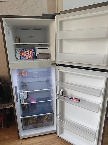 buz dolabları: İşlənmiş 2 qapılı LG Soyuducu Satılır, rəng - Boz, Dispenserli — 5