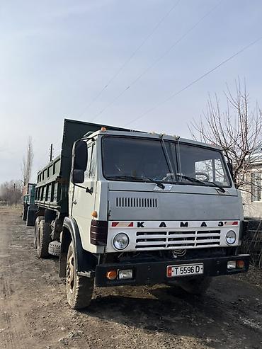 Аренда самосвала: КАМАЗ САМОСВАЛ С ПРИЦЕПОМ с трубиной в рабочем состоянии - Тип — 2