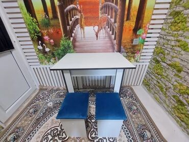 Masa və oturacaq dəstləri: Mətbəx üçün, Yeni, Açılmayan, Dördbucaq masa, 4 stul -da lalafo.az — 22 Masa və oturacaq dəstləri: Mətbəx üçün, Yeni, Açılmayan, Dördbucaq masa, 4 stul — 22