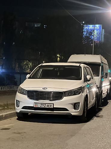 купить kia carnival в кыргызстане: Kia Carnival: 2017 г., 2.2 л, Автомат, Дизель, Минивэн — 1