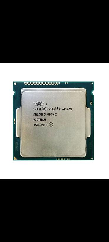 Prosessorlar: Prosessor Intel Core i5 4590 S, 3-4 GHz, 4 nüvə, İşlənmiş — 1