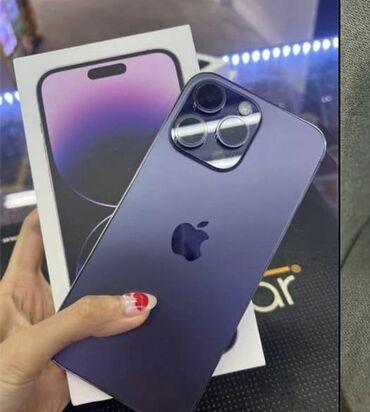 iphone 14 pro qeydiyyat qiymeti: IPhone 14 Pro Max, 128 ГБ, Deep Purple, Face ID, С документами, Гарантия