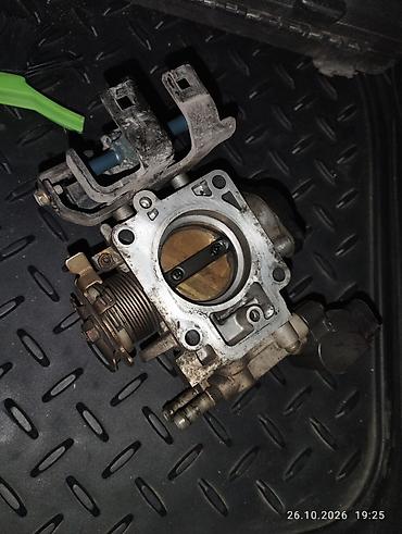 fit aria: Дроссельная заслонка Honda 2002 г., Б/у, Оригинал, Япония — 1