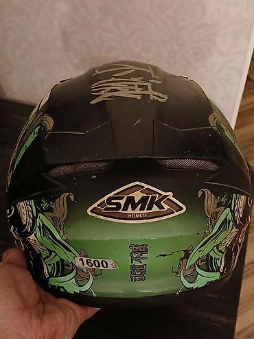 Moto geyim: SMK tam üzlü motosiklet dəbilqəsi - Brend/model: SMK Helmets - — 4