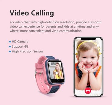 Ručni satovi: 4G dečiji pametni sat LT21 LT21 4G Vodootporai Dečji Smart Watch — 7