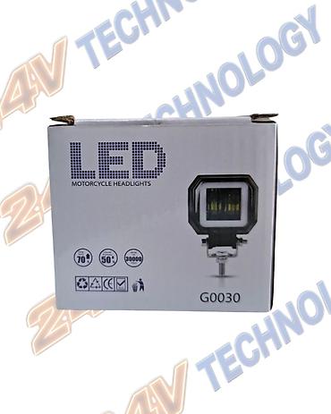 Аксессуары и тюнинг: Avtomoillər, yük maşınları və motosikletlər üçün universal LED duman — 3