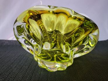 Ostalo posuđe: Bombonijera i pepeljara 1960te Josef Hospodka rucni rad Cehoslovacka — 18