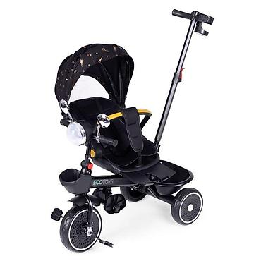 maxi rumenka: ECOTOYS Tricikl za decu sa rotirajućim sedištem, gurajućim rukohvatom — 4