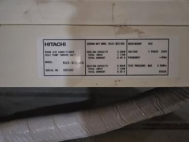 kondisaner kompressoru: HITACHI split kondisioner – iç blok RAS-ME14HA, çöl blok RAC-ME14HA — 2