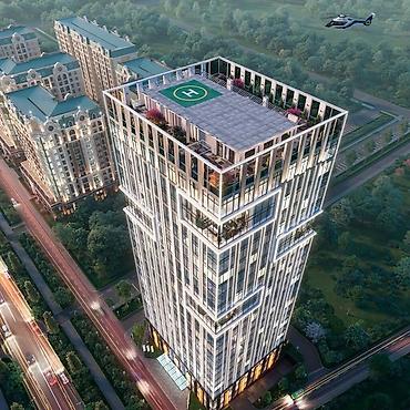 royal estate: 3 комнаты, 100 м², Элитка, 12 этаж, ПСО (под самоотделку) — 3