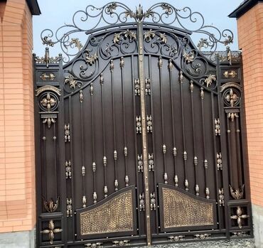 Həyət darvazaları: Metal EN MMC olaraq istədiyiniz forma və ölçüde demir işlerinin -da lalafo.az — 17 Həyət darvazaları: Metal EN MMC olaraq istədiyiniz forma və ölçüde demir işlerinin — 17