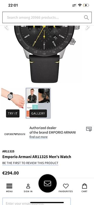 Наручные часы: Emporio Armani kişi qol saatı- Original - Brend: Emporio Armani - — 10
