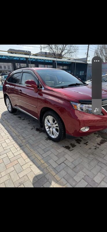 лексус в рассрочку: Lexus RX: 2010 г., 3.5 л, Автоматические, Гибрид, Кроссовер