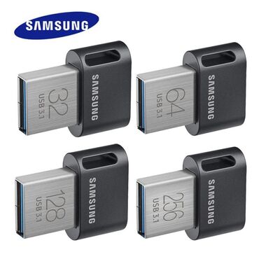 Карты памяти: Мини-флешки Samsung FITplus USB 3.1 (до 256 ГБ)