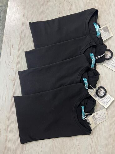 Лонгсливы: Лонгслив, цвет - Черный, Made in KG, Все размеры — 9