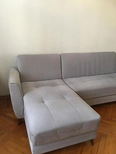 Диваны: Угловой диван, Б/у, Раскладной, С подъемным механизмом, Ткань, Бесплатная доставка в черте города — 2