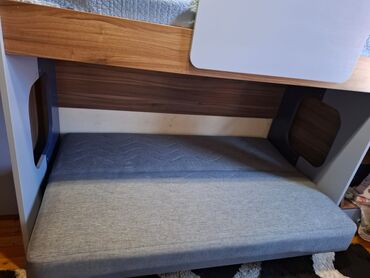 Uşaq və gənc otağı üçün dəstlər: Oğlan və qız üçün, 2 təknəfərlik çarpayı, Dolab — 10