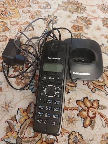 Stasionar telefonlar: Panasonic simsiz ev telefonu (DECT) Komplekt: - Simsiz dəstəkli — 2