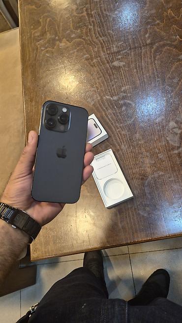google pixel 10 pro: IPhone 14 Pro, 256 GB, Black Titanium, Face ID — 1