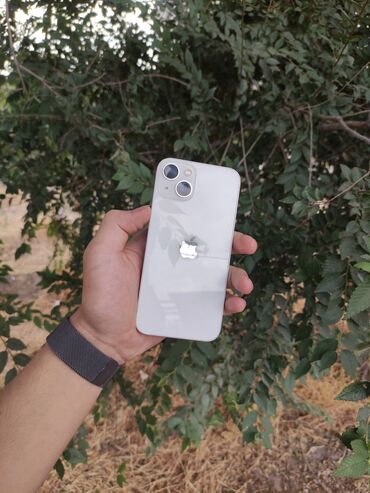 айфон 13 про хр: IPhone 13, Колдонулган, 128 ГБ, White Titanium, Заряддоочу түзүлүш, Коргоочу айнек, Каптама