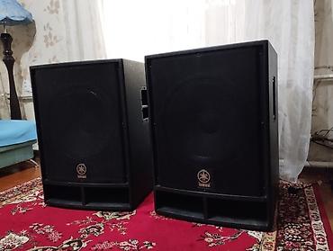 Динамики и колонки: Продаю сабвуферы Yamaha r118w оригинал, размер 18-дюймов. В идеальном — 3