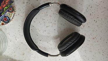 iphone qulaqlıq simli: İşlənmiş Simsiz (Bluetooth) Qulaqcıqlar, Apple, rəng - Qara — 2