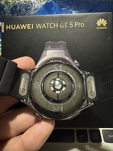 iphon: Huawei Watch GT 5 Pro ağıllı saat Tam ideal veziyyetde, 1 eded kemer — 7
