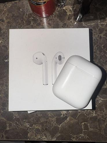 sur mikrofon: Apple AirPods (1-ci nəsil) simsiz qulaqlıq - Original Apple dizaynı – — 1