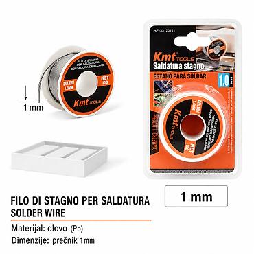 KMT Žica za lemljenje 9367591 Žica za lemljenje Kmt Tools, pogodna za