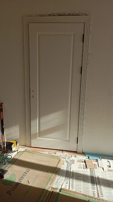 Двери для домов и квартир: Двери для домов и квартир, Металлическая, Двухстворчатая, Со стеклом, цвет - Белый — 4