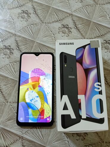 телефон флай фс 518: Samsung A10s, 32 ГБ, цвет - Черный, Отпечаток пальца