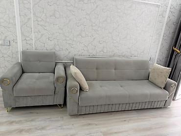 ✅Acilan bazali amerikana divan 1 kresloyla satılır 199 manata