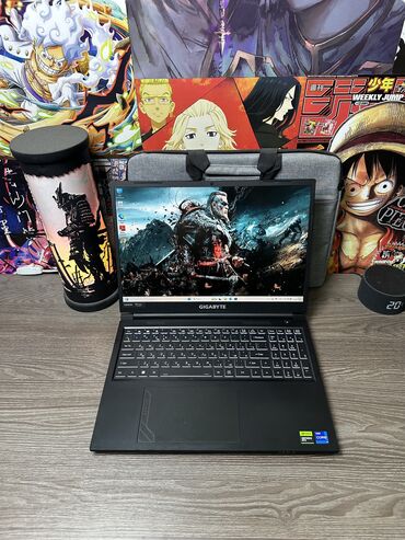 кампьютер: Ноутбук, Gigabyte, 16 ГБ ОЭТ, Intel Core i7, 15.6 ", Колдонулган, Татаал эмес тапшырмалар үчүн, эс тутум SSD