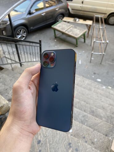 ipad mini 7 qiymeti: IPhone 12 Pro, 256 GB, Pacific Blue, Barmaq izi, Simsiz şarj, Face ID
