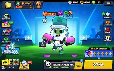 prakat kostyum: Brawl Stars oyunu üçün “Başısız Stu” (Headless Stu) obrazı/ski­ni — 4