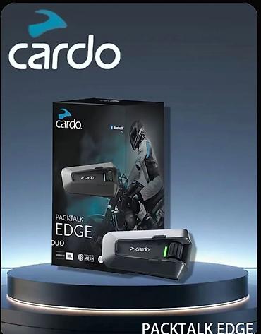 Аксессуары для консолей: Cardo Packtalk EDGE Duo — премиальная мото-гарнитура для связи и — 1