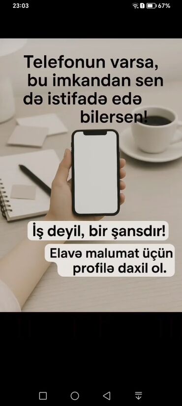 santexnik vakansiya 2024: Marketoloq tələb olunur, Onlayn iş, İstənilən yaş, Təcrübəsiz