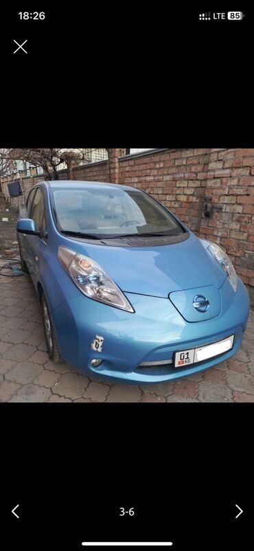 машины 2023: Nissan Leaf: 2012 г., 0.8 л, Автоматические, Электромобиль, Хэтчбэк
