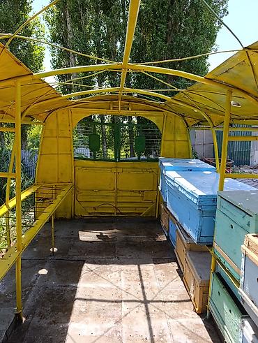 дойки ко: Передвижной павильон для пасеки (прицеп‑платформа с размещением ульев) — 7