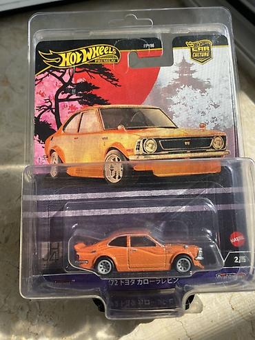 İncəsənət və kolleksiyalar: Toyota, 1972 il, 1:64, Dəmir, Ünvandan götürmə, Ödənişli çatdırılma, Rayonlara çatdırılma — 1