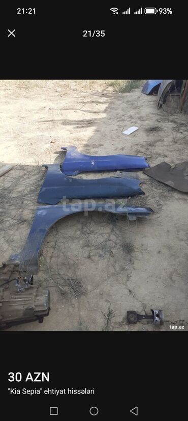 Digər kuzov detalları: Kia Sephia — 4