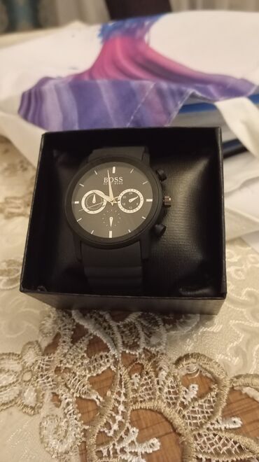 idman maykasi: Новый, Наручные часы, Hugo Boss, цвет - Черный