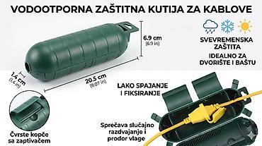 posuda za zito: Vodootporna zaštitna kutija za kablove – spoljašnja priključna kutija — 1