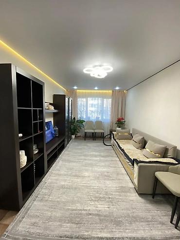 flat osh: 3 комнаты, 58 м², 4 мкр 4 этаж — 5