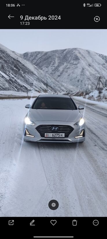 срочно продаю машину бишкек: Hyundai Sonata: 2017 г., 2 л, Автомат, Газ, Седан