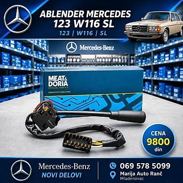 Car Electrical Components: ABLENDER MERCEDES 123 W116 SL | Ablender mercedes 123 w116 sl je nov — 1